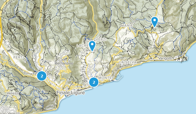 Finale Ligure, Liguria Map