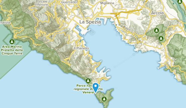 La Spezia, Liguria Map
