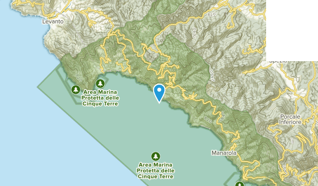 Vernazza, Liguria Map