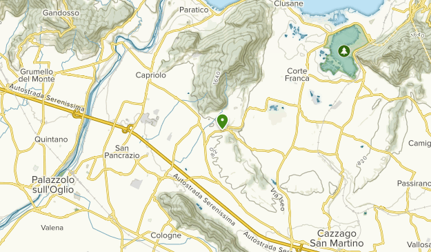 Adro, Lombardy Map