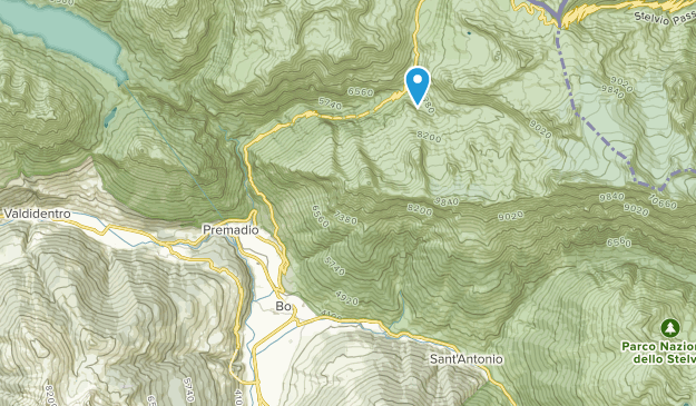 Bormio, Lombardy Map