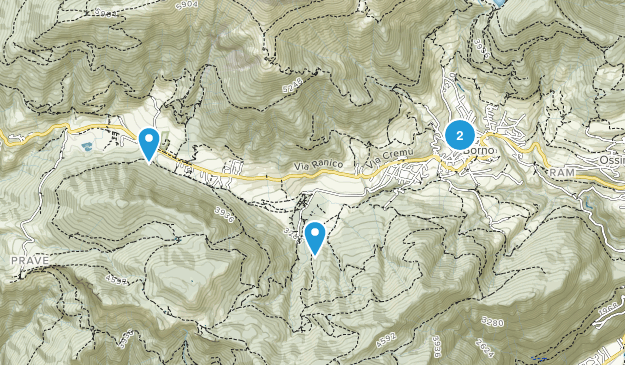 Borno, Lombardy Map
