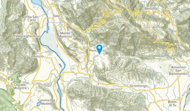 Caprino Bergamasco, Lombardy Map