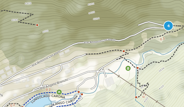 Carona, Lombardy Map
