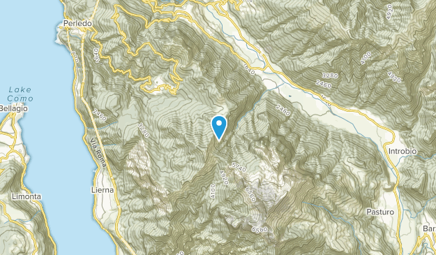 Esino Lario, Lombardy Map