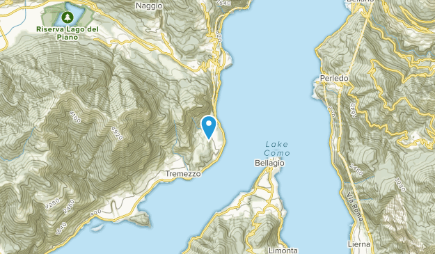 Griante, Lombardy Map