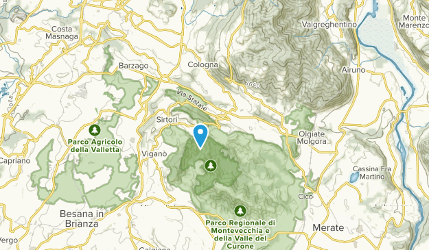 La Valletta Brianza, Lombardy Map