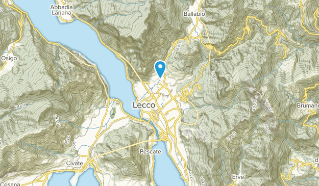 Lecco, Lombardy Map