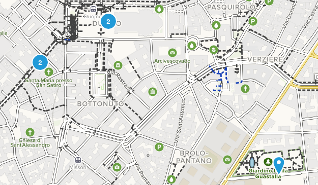 Milan, Lombardy Map