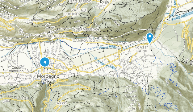 Morbegno, Lombardy Map