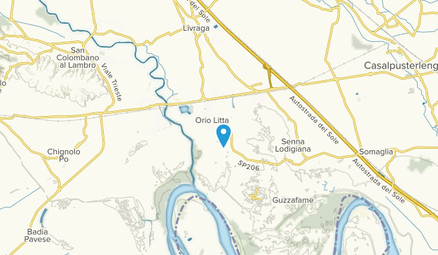 Orio Litta, Lombardy Map