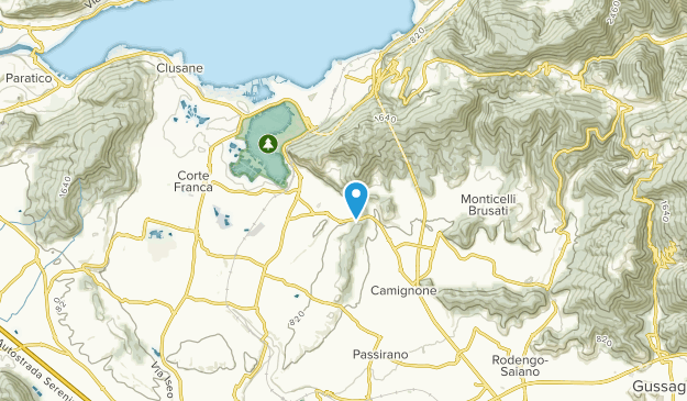 Provaglio d'Iseo, Lombardy Map