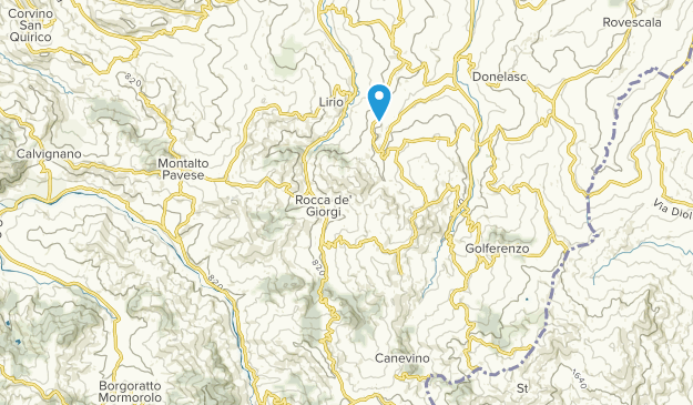 Rocca de' Giorgi, Lombardy Map