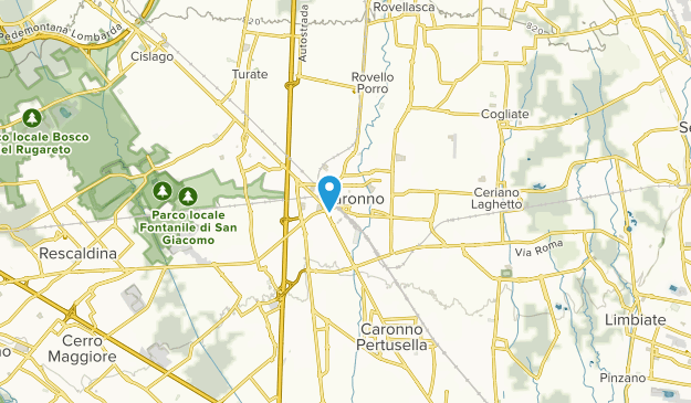 Saronno, Lombardy Map
