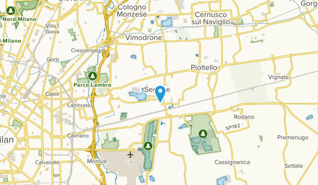 Segrate, Lombardy Map