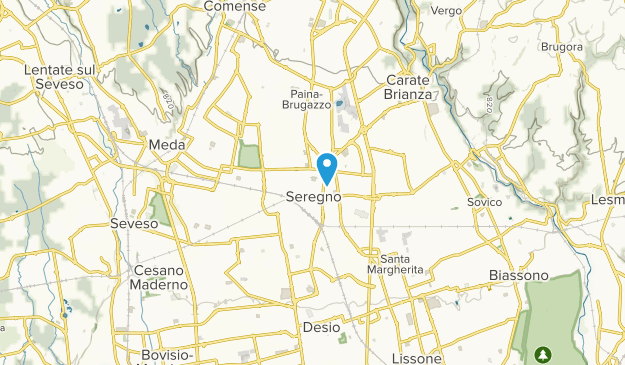 Seregno, Lombardy Map