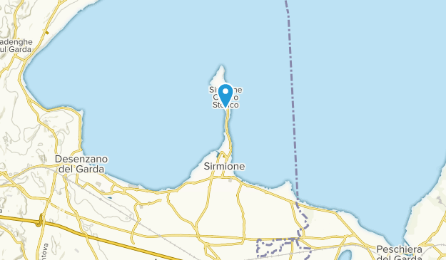 Sirmione, Lombardy Map