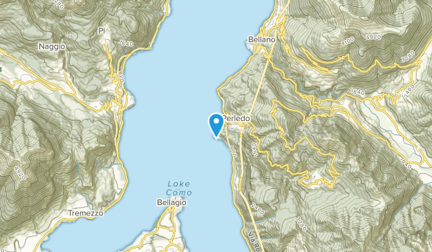 Varenna, Lombardy Map