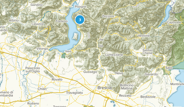 Brescia, Molise Map