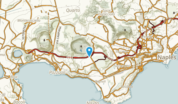 Agnano Terme, Napoli Map