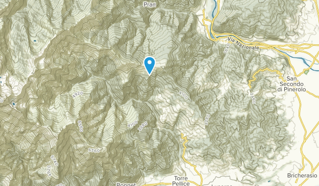 Angrogna, Piedmont Map