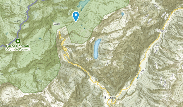 Baceno, Piedmont Map