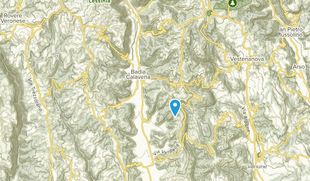 Badia Calavena, Piedmont Map