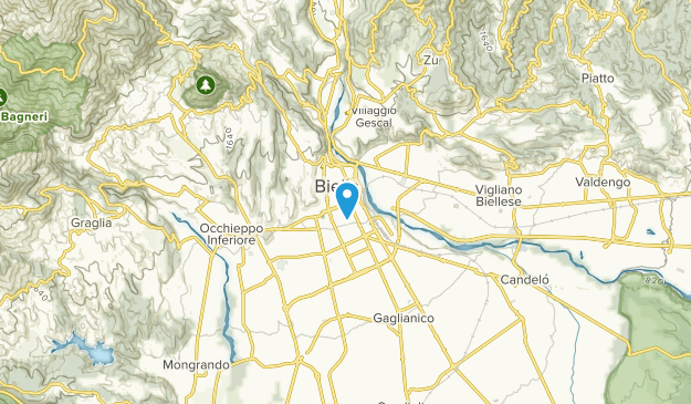 Biella, Piedmont Map