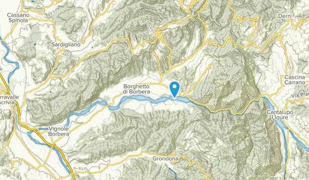 Borghetto di Borbera, Piedmont Map