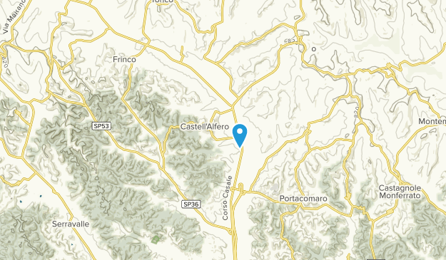 Castell’Alfero, Piedmont Map