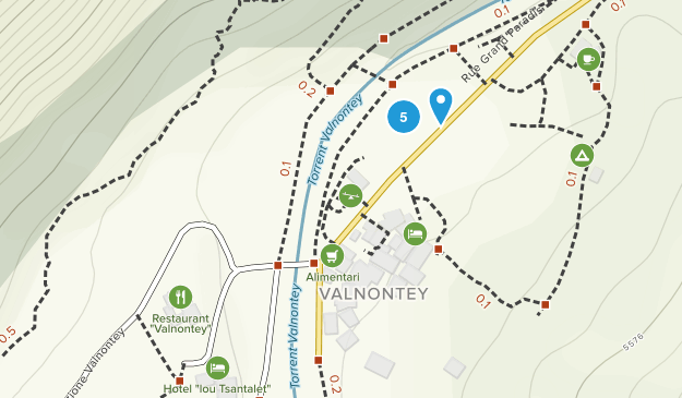 Cogne, Piedmont Map