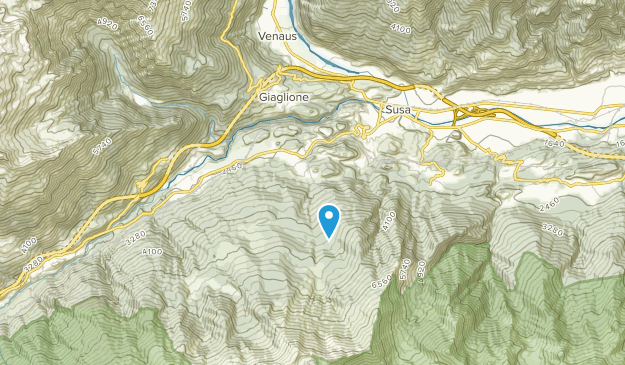 Gravere, Piedmont Map