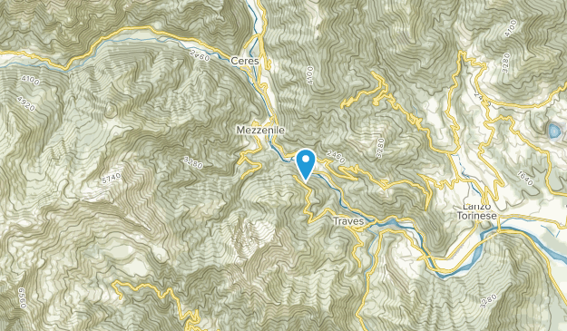 Mezzenile, Piedmont Map