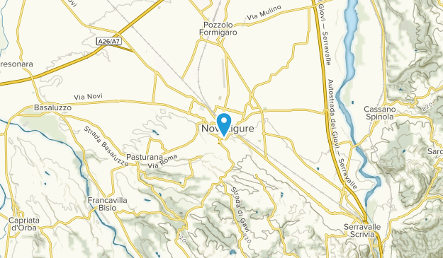 Novi Ligure, Piedmont Map
