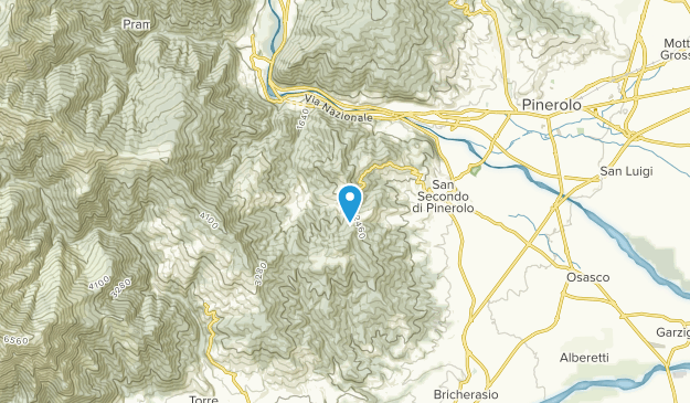 Prarostino, Piedmont Map