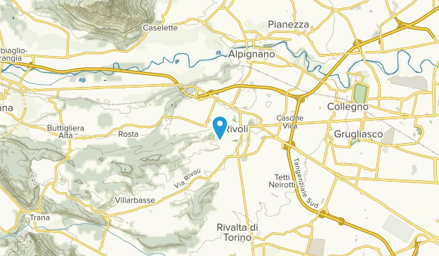 Rivoli, Piedmont Map
