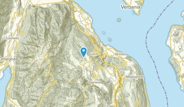 Stresa, Piedmont Map