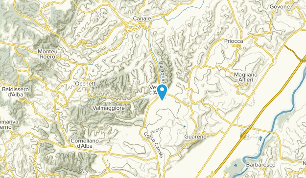 Vezza d'Alba, Piedmont Map