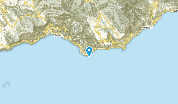 Praiano, Salerno Map