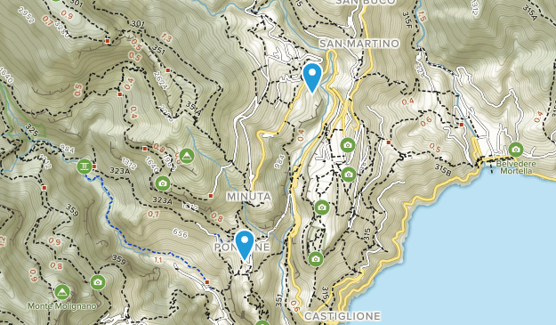 Scala, Salerno Map