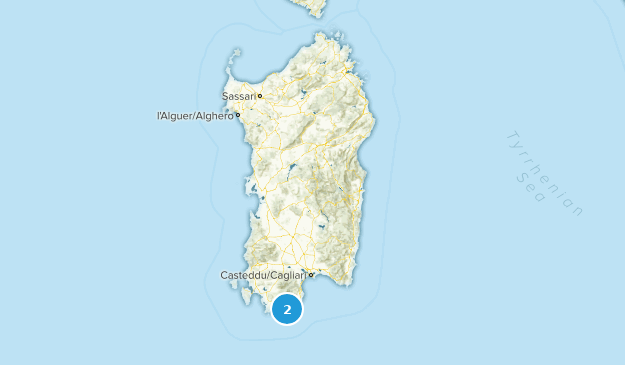 Arzachena, Sardinia Map