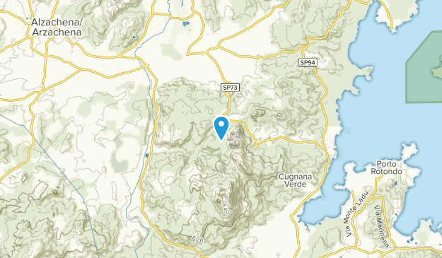 Olbia, Sardinia Map