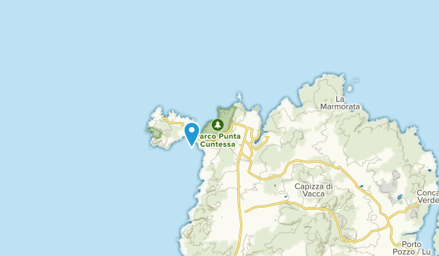 Santa Teresa Gallura, Sardinia Map