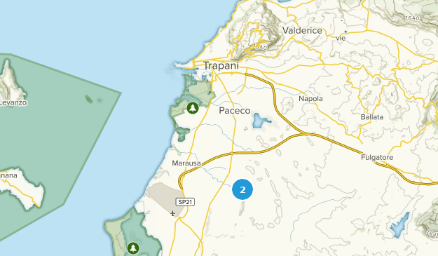 Trapani, Sicily Map