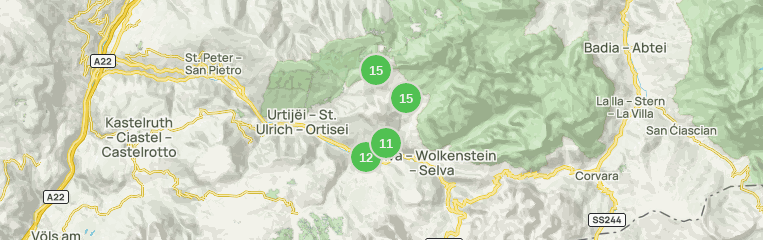10 Best Trails and Hikes in Santa Cristina Valgardena