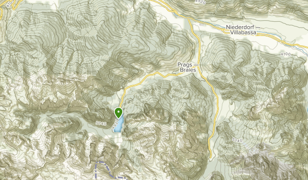 Braies, Trentino-South Tyrol Map