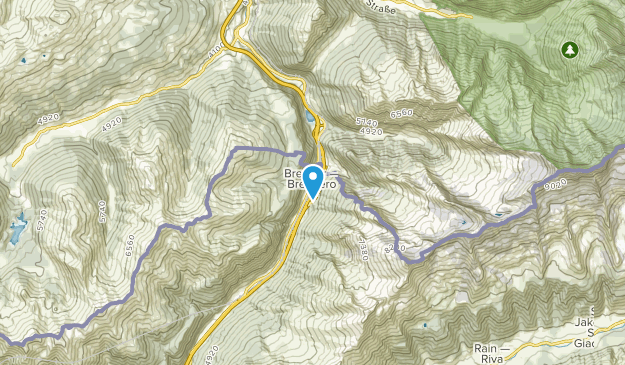 Brennero, Trentino-South Tyrol Map