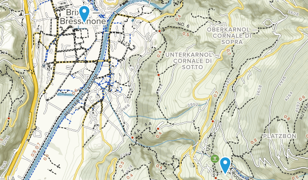 Bressanone, Trentino-South Tyrol Map