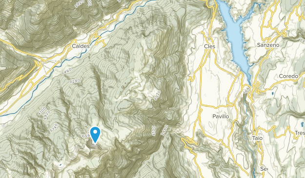 Cles, Trentino-South Tyrol Map