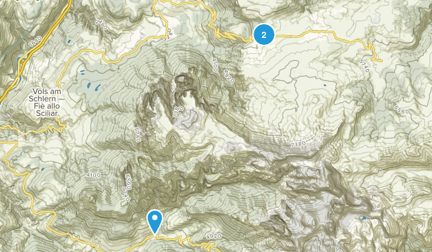 Compatsch, Trentino-South Tyrol Map